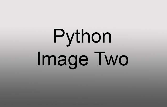 python image two